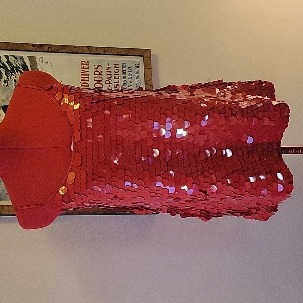 NWT Red Sequin Camisole